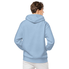 Mountain Top Super Dad Unisex Pigment-Dyed Hoodie