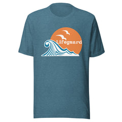 Unisex lifeguard graphic printed t-shirt