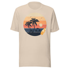 Sea view printed unisex t-shirt