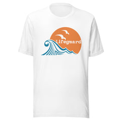 Unisex lifeguard graphic printed t-shirt
