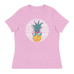 Pineapple Print T-shirts for Women's Fashion