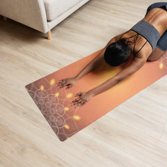 Yoga Mat Mandala Design, Exercise Mat, Pilates Mat