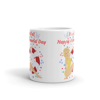 Hey Y’all Happy Memorial Day Mug – Coffee Cup