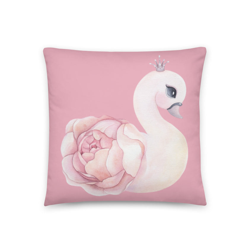 Swan design cushion covers