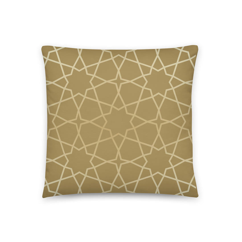 Intoducing our exquisite Arabesque Gold Coloured Cushion Covers, a perfect blend of elegance and opulence for your home decor. 