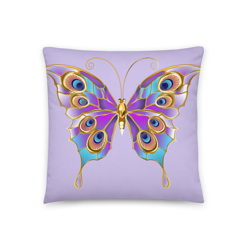 Butterfly Graphic Print Cushion Cover.