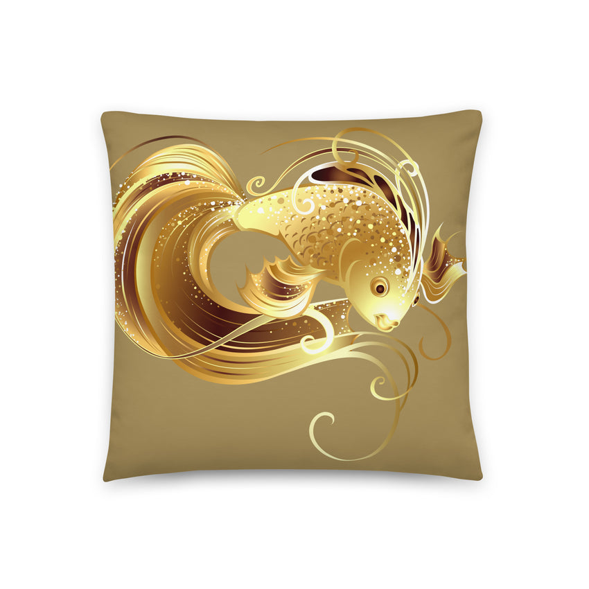Graphic Fish Print Cushion Cover, the perfect addition to enhance your home decor. 