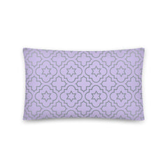 Designed to elevate your home decor, these cushion covers feature a captivating purple hue adorned with mesmerizing printed patterns. 