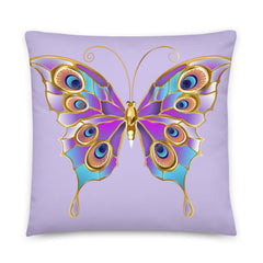 Perfect for brightening up your living room, bedroom, or any cozy corner, our Colorful Butterfly Graphic Print Cushion is a delightful addition that will effortlessly elevate the aesthetic of your home decor.