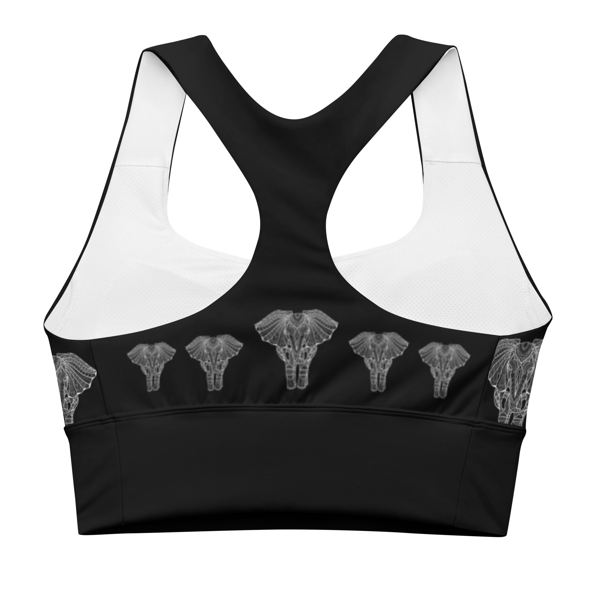 Crafted from high-quality materials, this sports bra offers exceptional comfort and stability during workouts. 