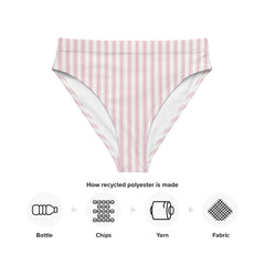 Designed to enhance your beach or poolside look, these bottoms feature a flattering vertical stripe pattern that elongates the silhouette and creates a slimming effect.