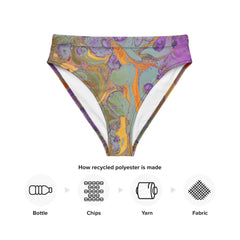 Designed with style and comfort in mind, these bikini bottoms feature vibrant and eye-catching graphics that are sure to turn heads at the beach or pool. 