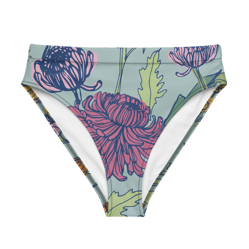 Flower Print Bikini Bottoms for women, the perfect addition to your summer wardrobe. 