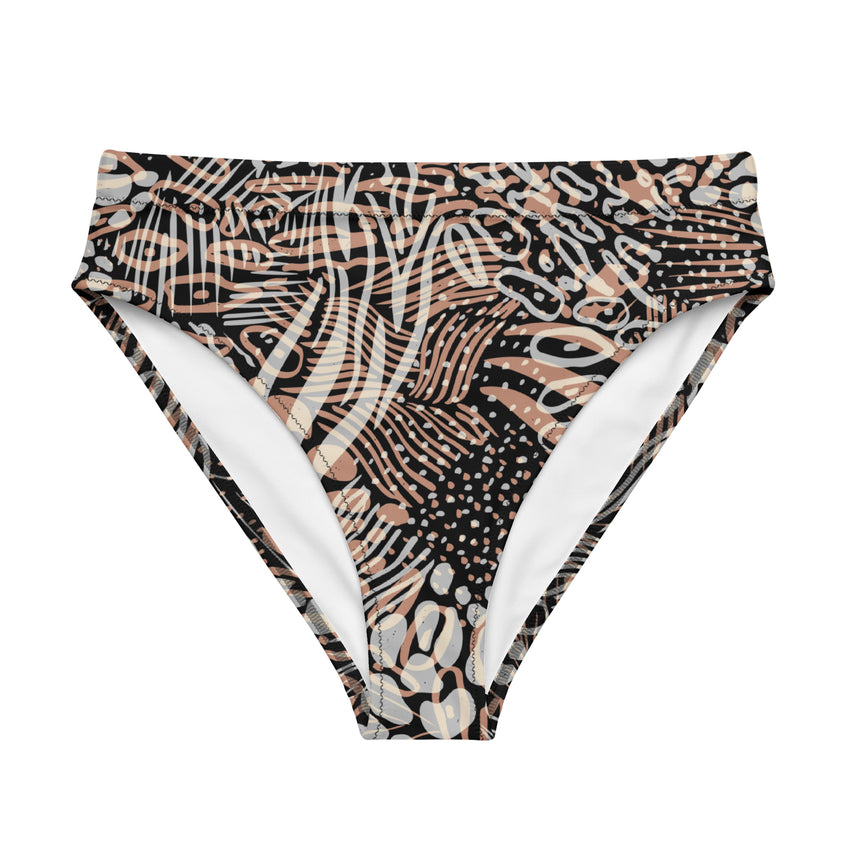 Animal print bikini bottoms for women, the perfect addition to your beach or poolside wardrobe. 