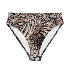 Animal print bikini bottoms for women, the perfect addition to your beach or poolside wardrobe. 