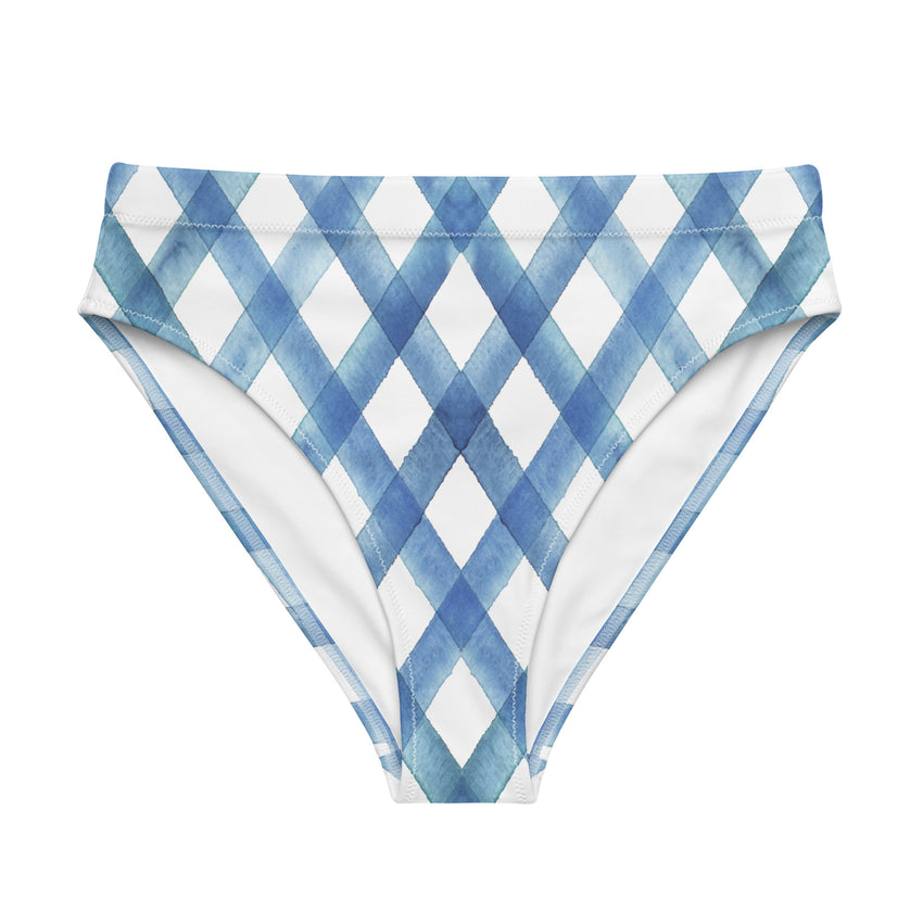 Introducing our Checkered Bikini Bottoms, the ultimate statement piece for your beach or poolside adventures. 