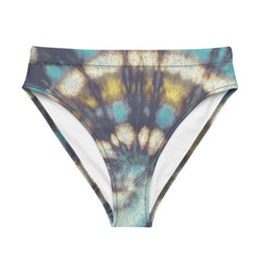 Stunning tie-dye print bikini bottoms, designed exclusively for women who want to make a stylish splash at the beach or pool. 
