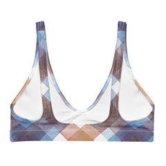 With its adjustable straps and flattering silhouette, our Tartan Check Bikini Bra is a must-have for any fashion-forward woman seeking a blend of elegance and functionality in her beach attire.