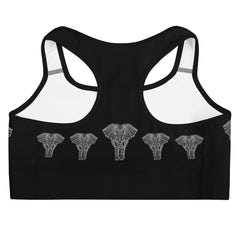 Crafted with high-quality materials, this sports bra offers excellent support and comfort during workouts. 