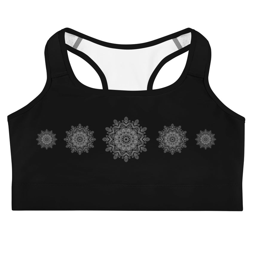 Mandala Circle Sports bra, lioness-love