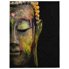 Buddha graphic design blanket