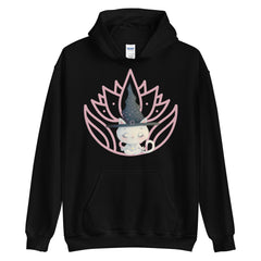 Mystical Meditation Kitty Graphic hoodies design for couple