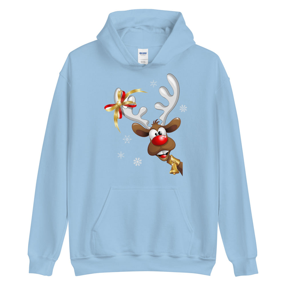 Reindeer Funny Christmas Hoodie, lioness-love