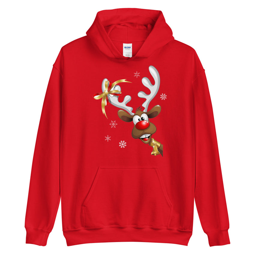 Reindeer Funny Christmas Hoodie, lioness-love