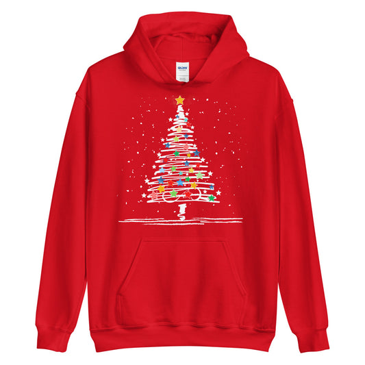 Festive Christmas Tree Hoodie, lioness-love