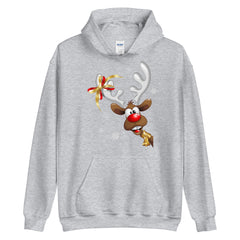 Reindeer Funny Christmas Hoodie, lioness-love