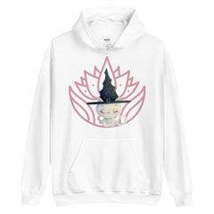 Mystical Meditation Kitty Graphic hoodies design for couple