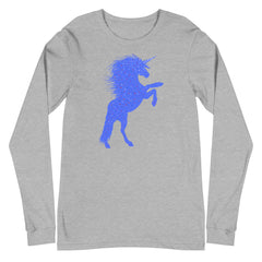 Unicorn graphic unisex long sleeve t-shirt