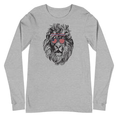 Lion head graphic full sleeve t-shirt for men