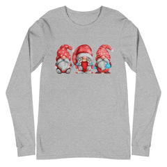 Christmas Gnomes Long Sleeve, Holiday T-Shirt, lioness-love