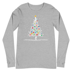 Festive Christmas Tree Long Sleeve Tee, lioness-love