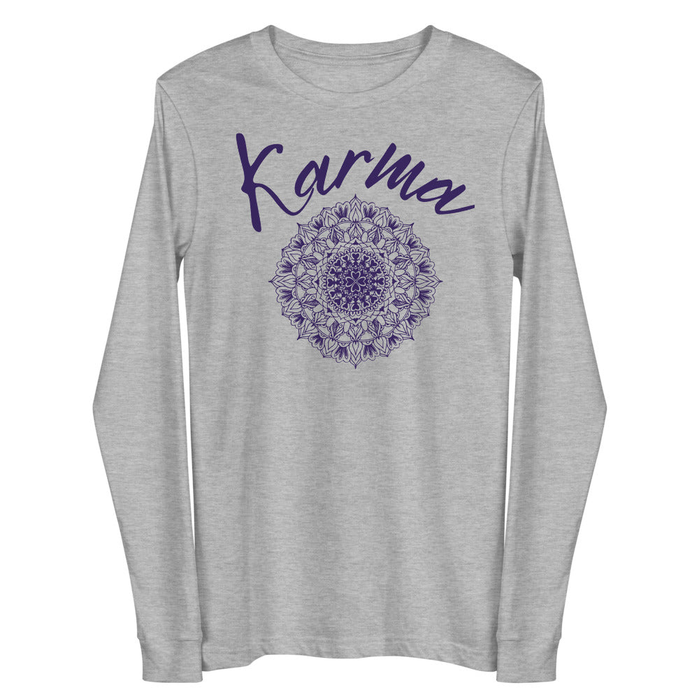 Karma mandala print t-shirt for men