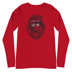 Lion head graphic full sleeve t-shirt for men