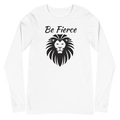 Be Fierce Lion Lovers Long Sleeve Tee, lioness-love