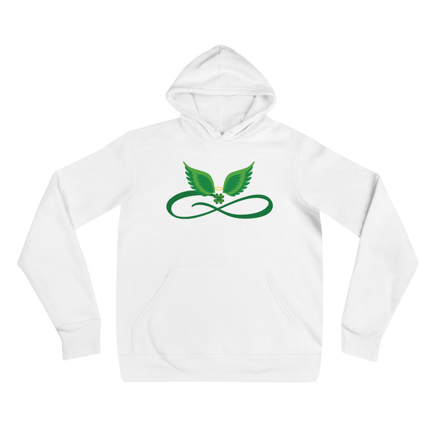Green Leaf graphic print unisex hoodies