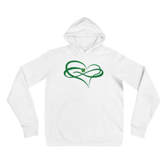 Heart print hoodies for male & female