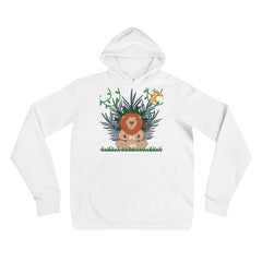 Meditation Lion print design unisex hoodies