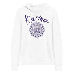 Karma mandala print unisex fashion hoodies