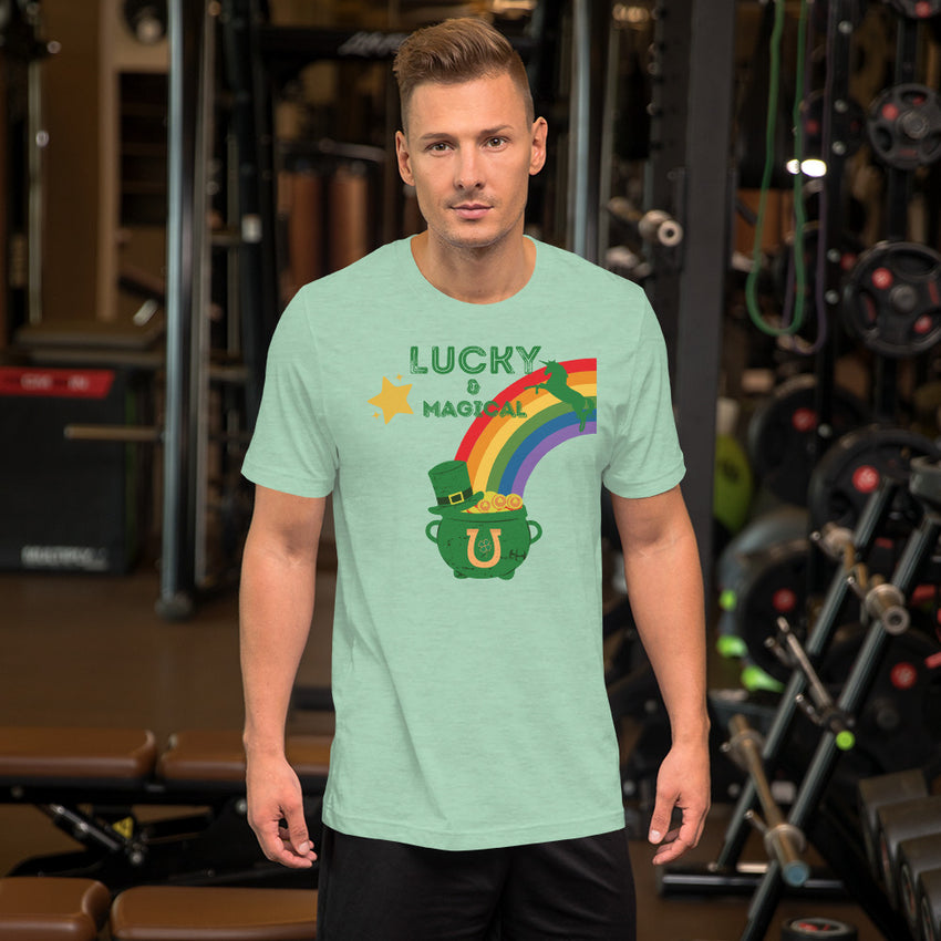 Lucky and Magical Saint Patrick Day Unisex t-shirt