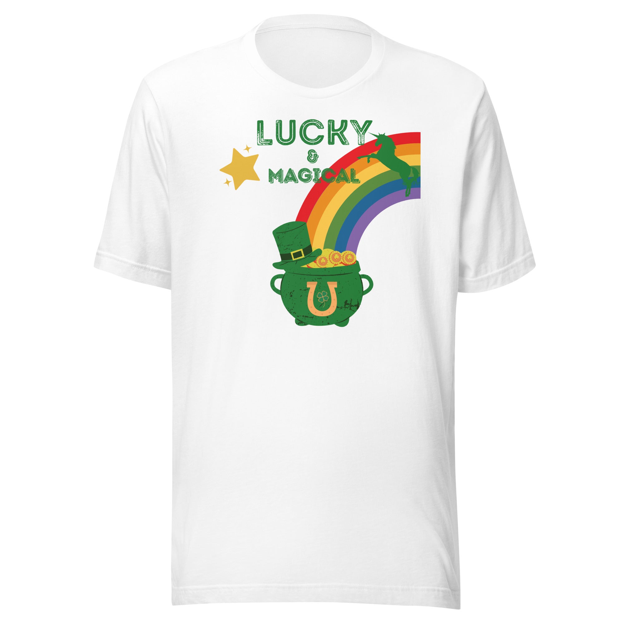 Lucky and Magical Saint Patrick Day Unisex t-shirt