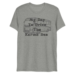 Typography bus printed design unisex t shirts