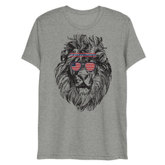 Lion graphic print unisex t-shirt