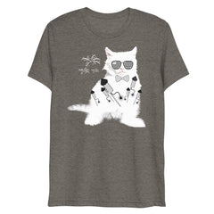 Cat graphic print unisex t-shirt