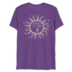 Sun print t-shirts for unisex fashion