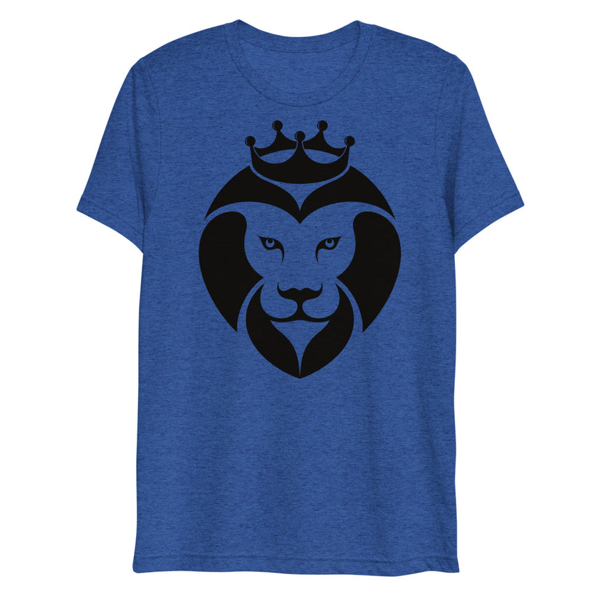 Lion face printed t-shirt for unisex