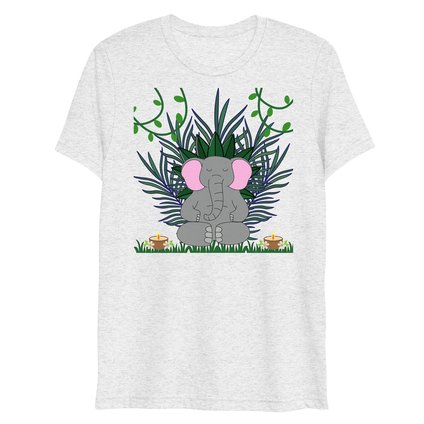 Elephant tree print design unisex t shirt